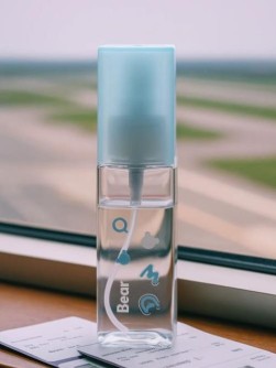 Дорожная бутылочка "Fine bear", blue (50 ml)