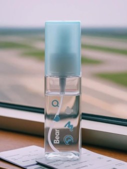 Дорожная бутылочка "Fine bear", blue (50 ml)