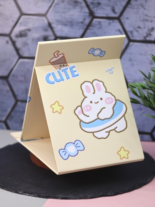 Зеркало &quot;Cute bunny&quot;, yellow 