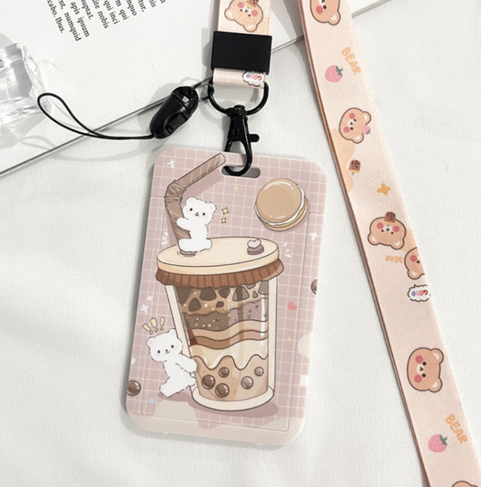 Футляр для карт на ленте &quot;Biscuit cocktail&quot; 