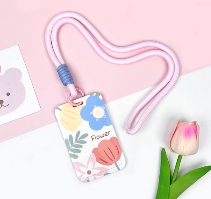 Футляр для карт на ленте &quot;Delicate flower&quot;, flower 