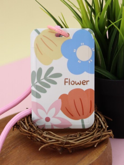 Футляр для карт на ленте &quot;Delicate flower&quot;, flower 