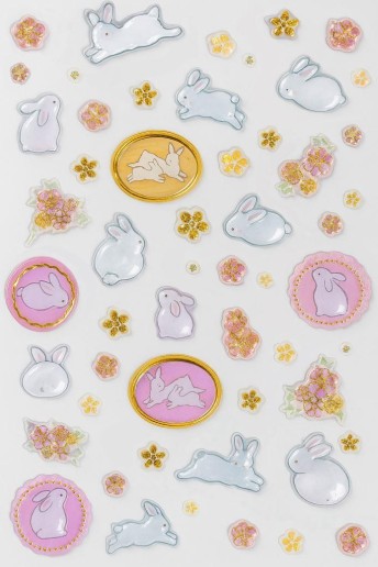 Наклейки "Diamond bunny"