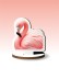 Деревянная фигурка на подставке iLikeGift "Фламинго"