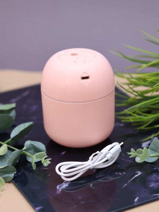 Настольный увлажнитель воздуха - ночник iLikeGift &quot;Lucky flower&quot;, pink (портативный, USB) 