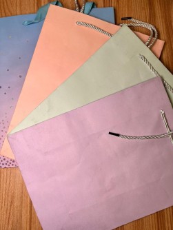 Подарочные пакеты, микс