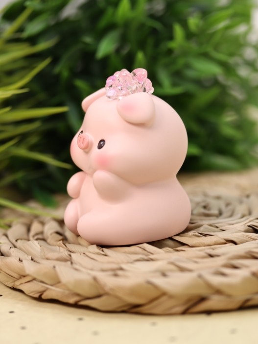 Ночник «Cute pig» (8,5 см), пластик 
