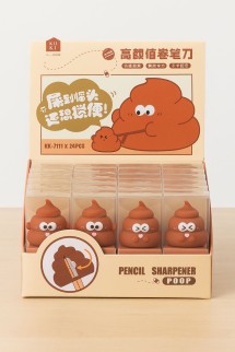 Точилка для карандашей &quot;Poop&quot;, шоу-бокс 24 шт.