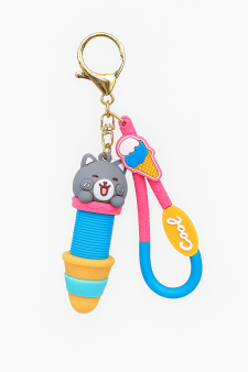 Брелок-антистресс "Long neck racoon", blue (6,5 см)