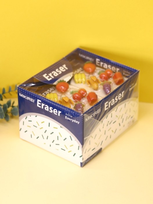 Ластики &quot;Fruits&quot;, шоу-бокс 12 шт. 