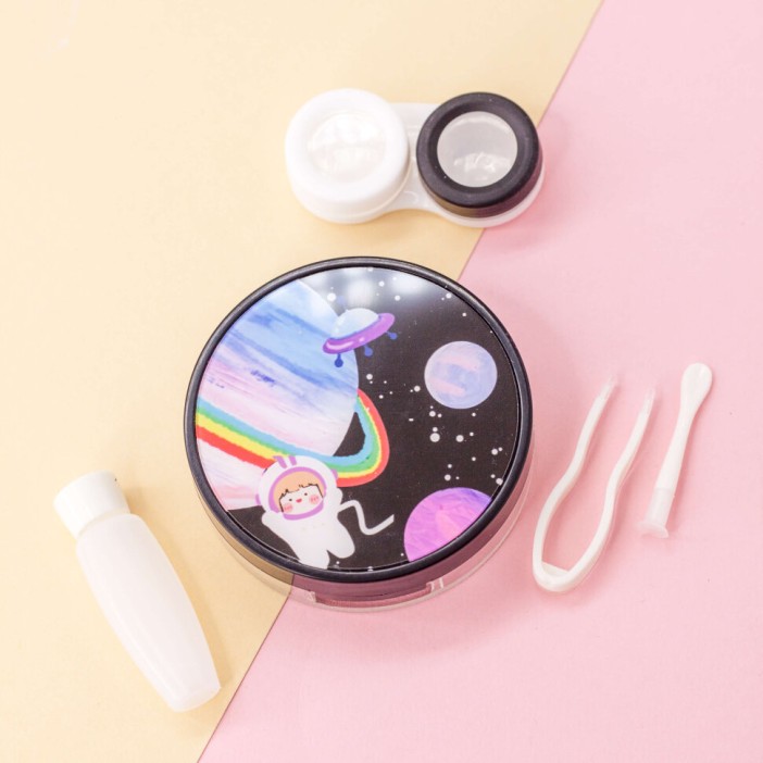 Контейнер для линз &quot;Cosmos duck&quot; 