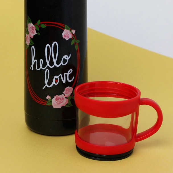 B-HS-6750-Z ТЕРМОС &quot;Keep Calm&quot; black 350ml 