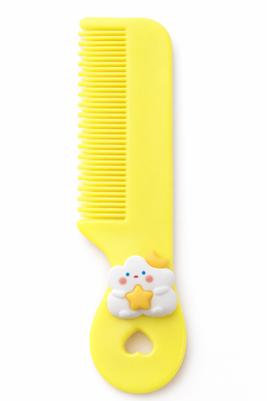 Расческа "Cloud with a star", жёлтая 