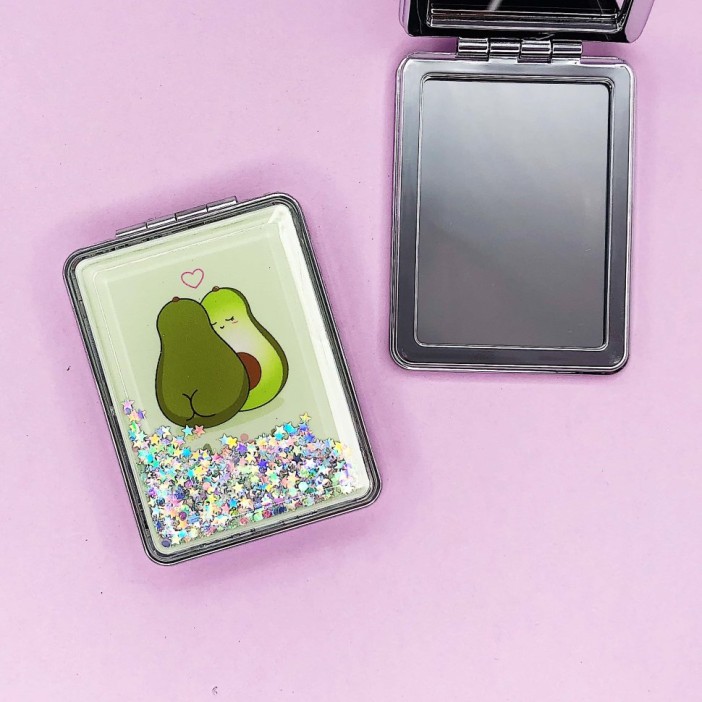 Набор зеркал «Love avocado» шоу-бокс 12 шт. 