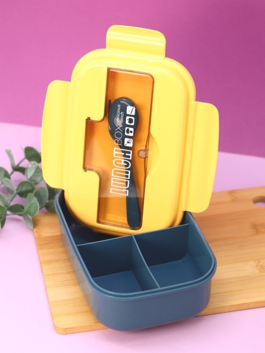 Ланчбокс &quot;Сolor classic&quot;, yellow-blue (1000 мл) 