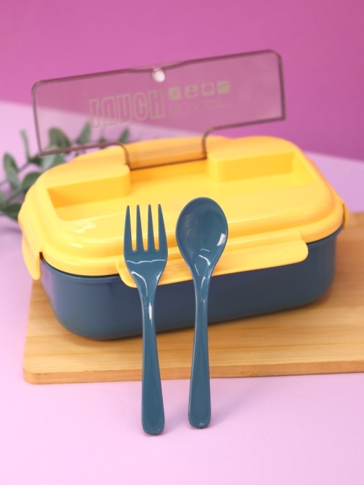 Ланчбокс &quot;Сolor classic&quot;, yellow-blue (1000 мл) 