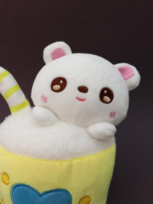 Мягкая игрушка &quot;Sweet cocktail&quot;, yellow, 20 см 