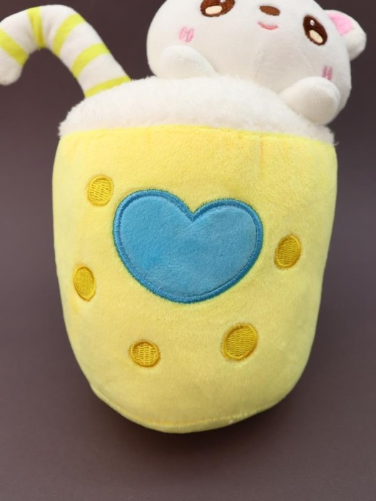 Мягкая игрушка &quot;Sweet cocktail&quot;, yellow, 20 см 