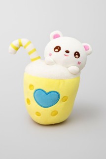 Мягкая игрушка &quot;Sweet cocktail&quot;, yellow, 20 см