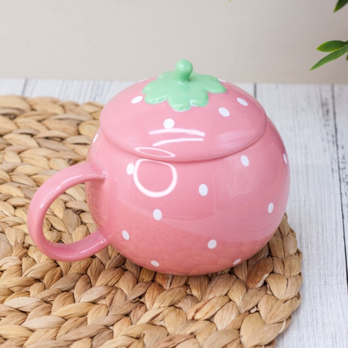 Кружка "Strawberry mouse", pink (430 ml) 