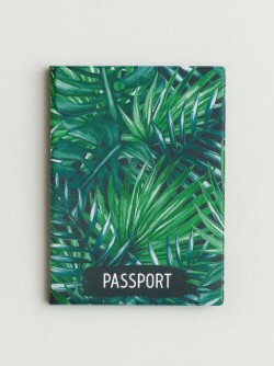 ОБЛОЖКА ДЛЯ ПАСПОРТА Leaves, плотность 600 мкм