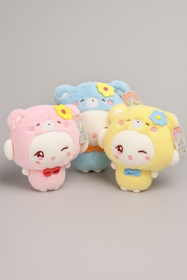 Мягкая игрушка (3+) "Мишка", микс, 20 см