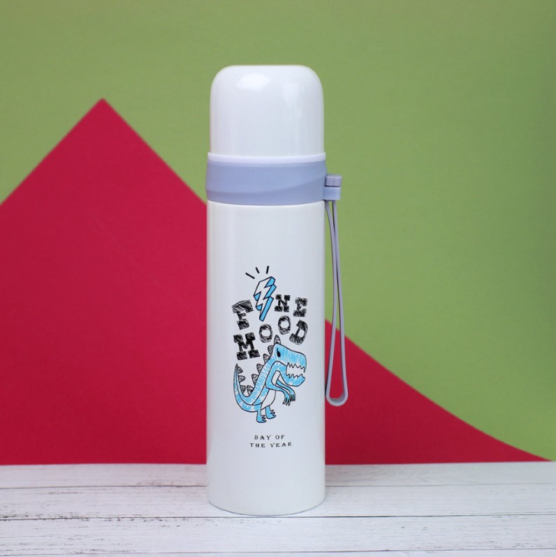 Термос "Fine mood", white (500ml) 