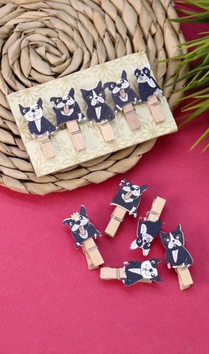 Прищепки &quot;Dog style&quot;, mix color 