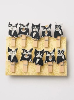 Прищепки "Dog style", mix color