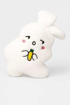 Мягкая игрушка "Crooked Rabbit with a Carrot", 20 см