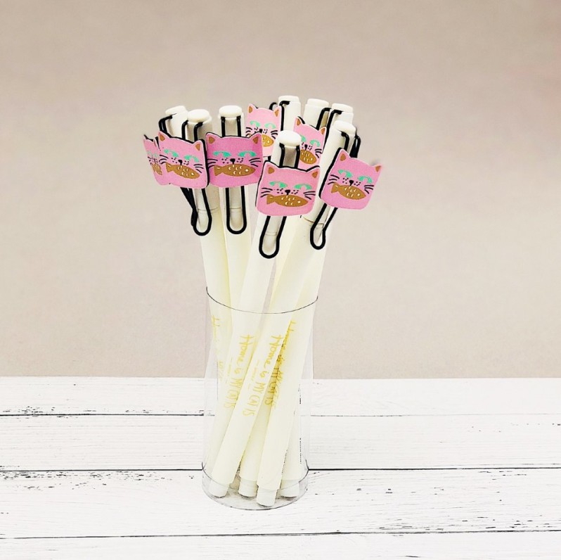 Ручка &quot;Кот&quot;, pink 