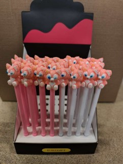 Ручка &quot;Pink foxes&quot;, шоубокс 48 шт.