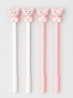 Ручка &quot;Pink foxes&quot;, шоубокс 48 шт.