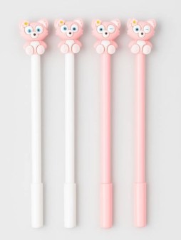 Ручка "Pink foxes", шоубокс 48 шт.