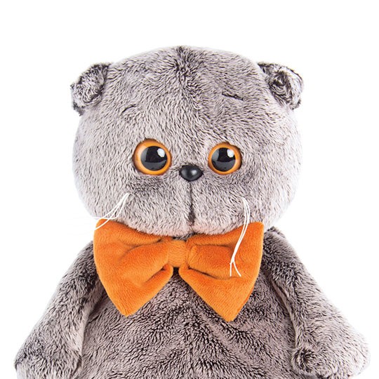 Мягкая игрушка &quot;Кот Басик в галстуке-бабочке&quot; (22 см) 