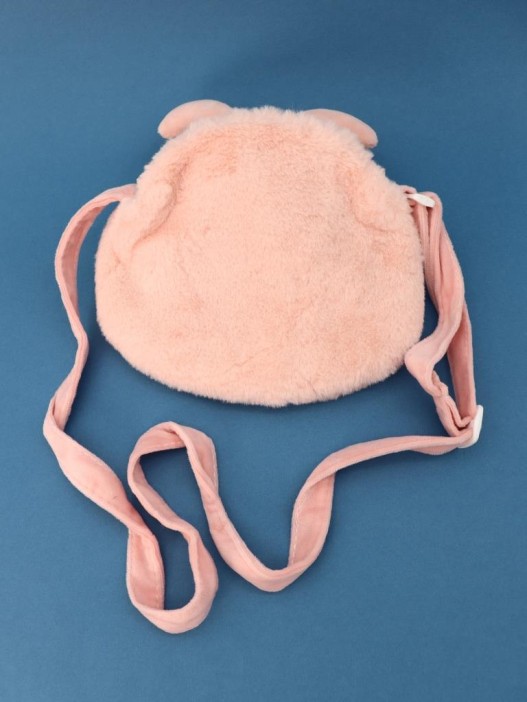 Сумочка плюшевая &quot;Tiny pals&quot;, pink (15*20 см) 