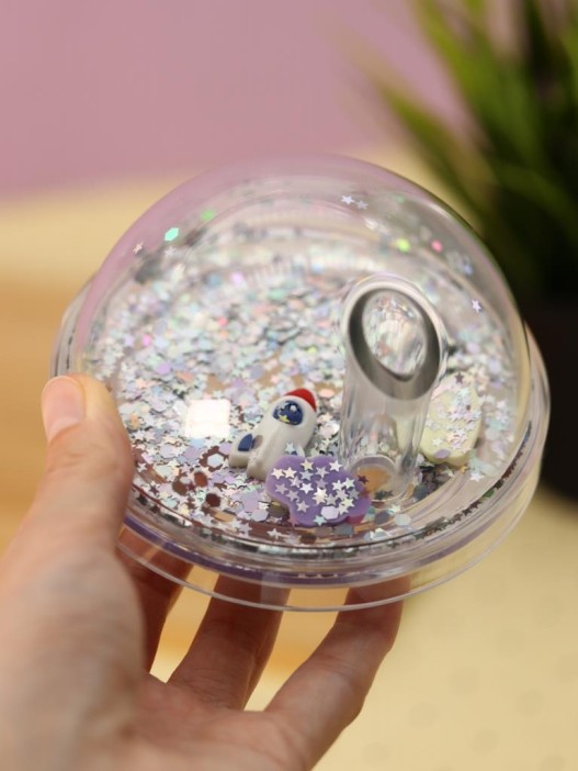 Тамблер iLikeGift &quot;Love heart&quot;, purple (450 ml) 