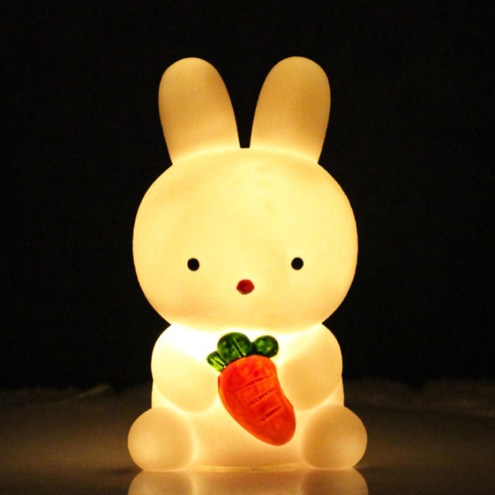 Ночник iLikeGift &quot;Bunny carrot&quot;, white (12*6.5 см) 