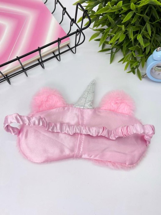 Маска для сна &quot;Unicorn eyelashes&quot;, pink 