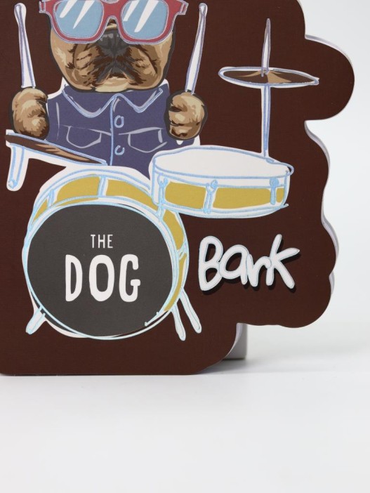 Блокнот на спирали (B6) &quot;Dog drummer&quot;, brown (13*18) 