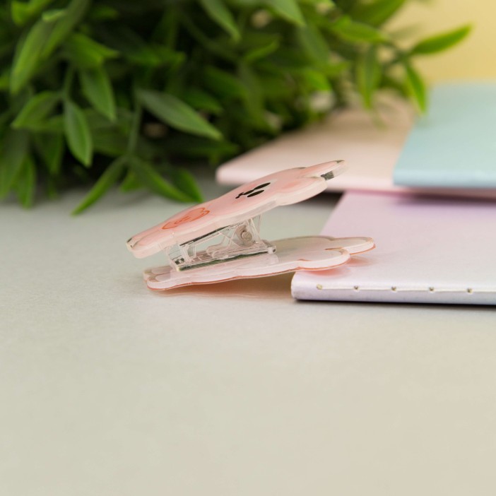 Закладка "Animal hare", pink 