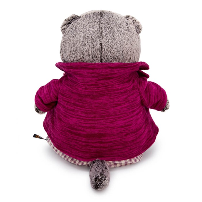 Мягкая игрушка &quot;Кот Басик в комбинезоне и пиджаке&quot; (19 см) 