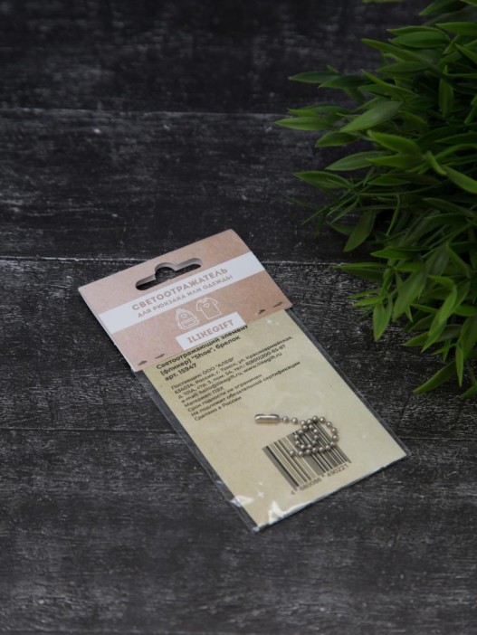 Светоотражающий элемент (фликер) &quot;Shoe&quot;, брелок 