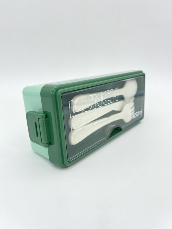 Ланчбокс "Bright lunch", green (650 мл)
