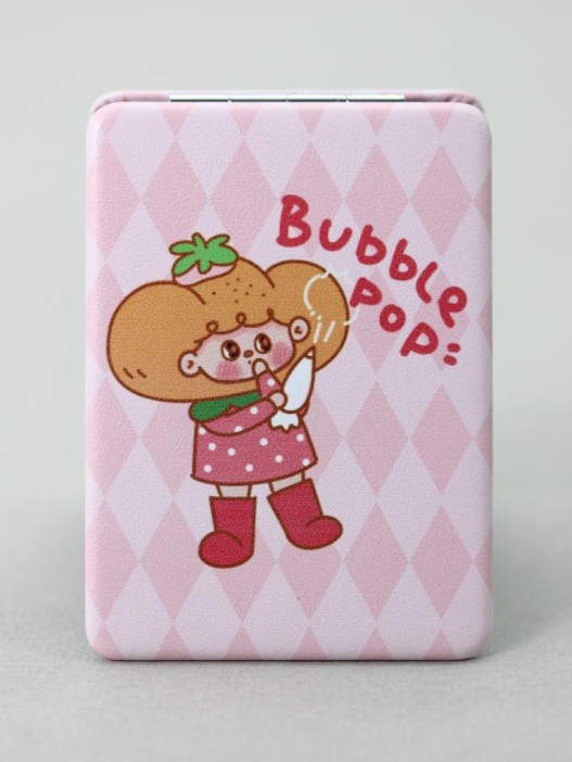 Зеркало &quot;Girl buble pop&quot;, pink 