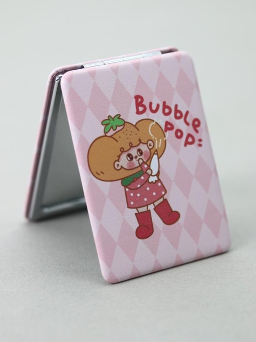 Зеркало &quot;Girl buble pop&quot;, pink 