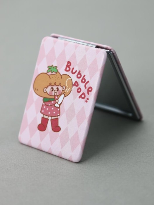 Зеркало &quot;Girl buble pop&quot;, pink 