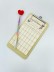 Блок для заметок с зажимом &quot;Nice weekly &quot;, 30 л.  10*18 см 