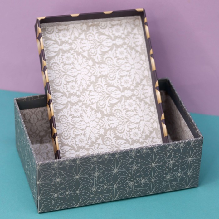 Подарочная коробка «Patterns 1», 18*12*7 
