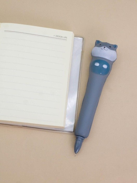 Ручка-сквиш "Dog bell collar", white 